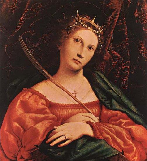 Lorenzo Lotto St Catherine of Alexandria oil painting image